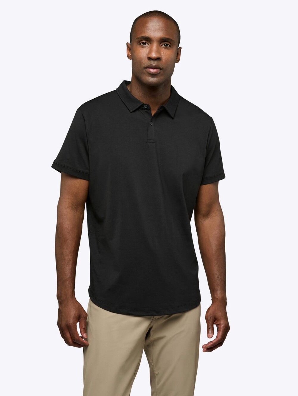 Cuts Clothing AO Polo Black Size Small